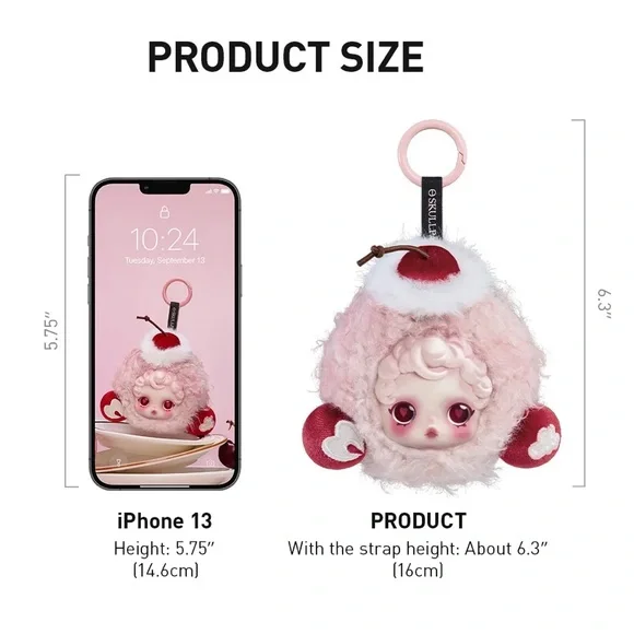 Authentic Skullpanda You Found Me earphones pouch keychain new - Picture 3 of 6